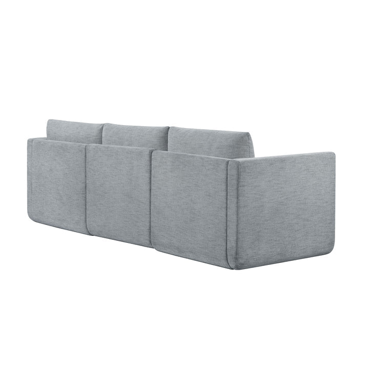 Modular Sectional Sofa with Ottoman