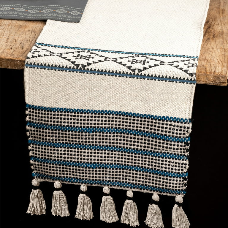 Yellowstone Table Runner , Ivory