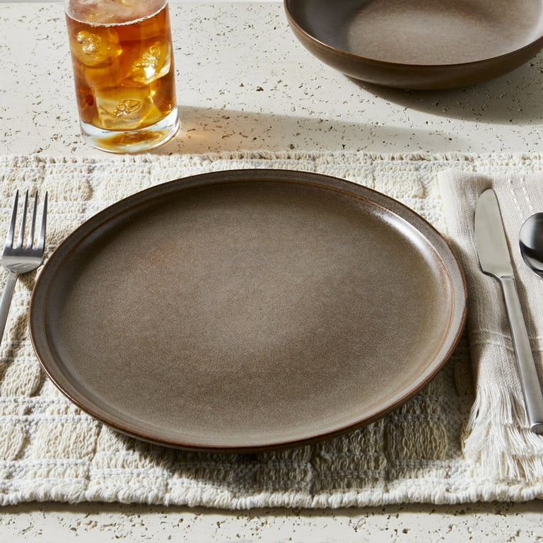 Banks Brown Stoneware Dinnerware Set