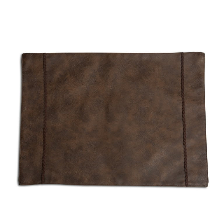 Yellowstone Leather Placemat, John Collection