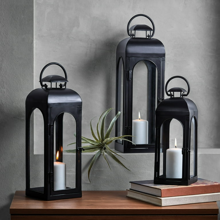 Pillar Candle Holder Lantern