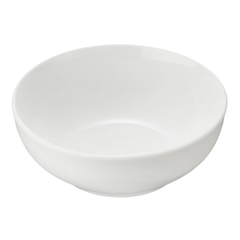 Glazed White Stoneware Dinnerware