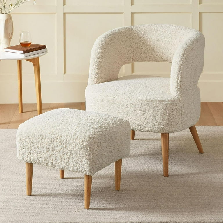 Gericco Accent Chair with Ottoman